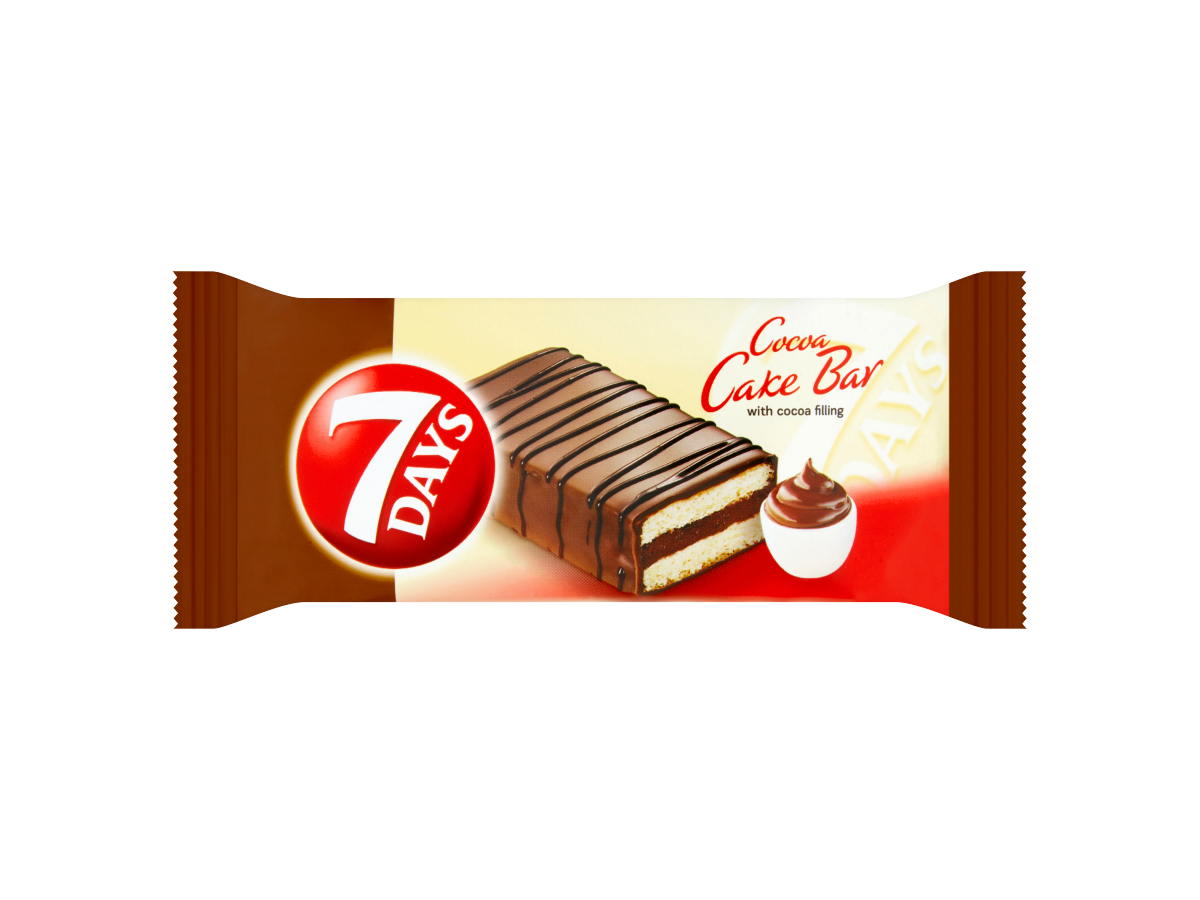 7 DAYS Cake Bar čokoládovo kakaový 16 x 32 g