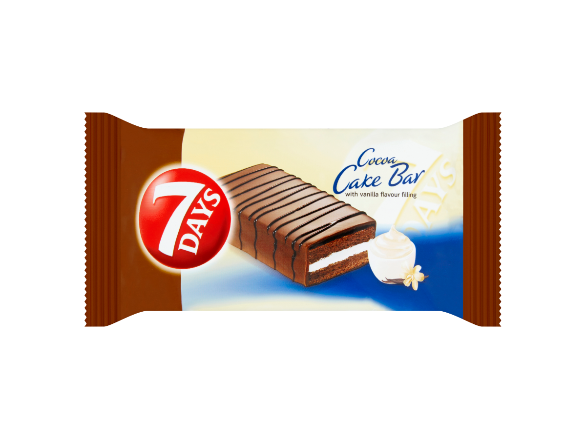 7 DAYS Cake Bar čokoládovo vanilkový 16 x 32 g