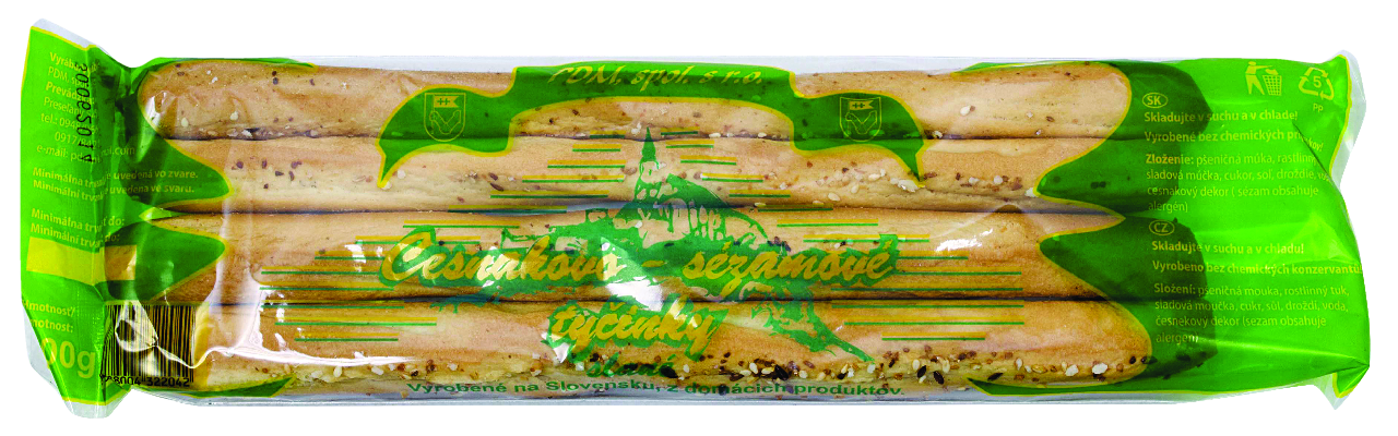 GASTROCOOP Pid Tyčinky cesnakovo sezamové 20 x 100 g