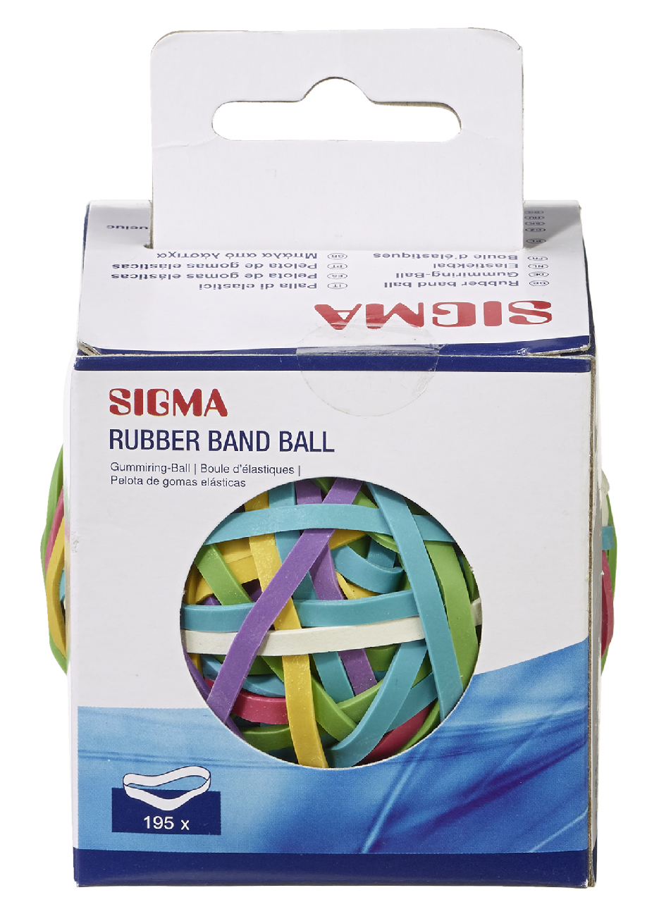 SIGMA Gumičky kancelárske 195 ks