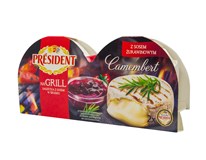 Président Camembert na gril brusnica chlad. 1x225 g