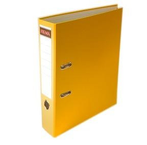 SIGMA Zakladač pákový A4 80 mm žltý 5 ks