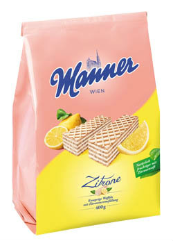 Manner Napolitánky citrón 400 g