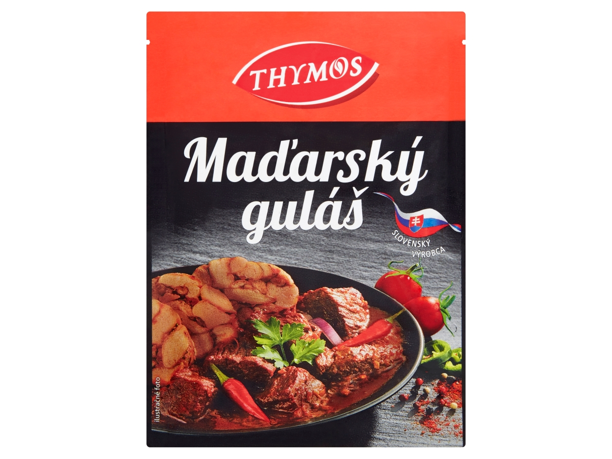 THYMOS Premium korenie na maďarský guláš 5 x 25 g