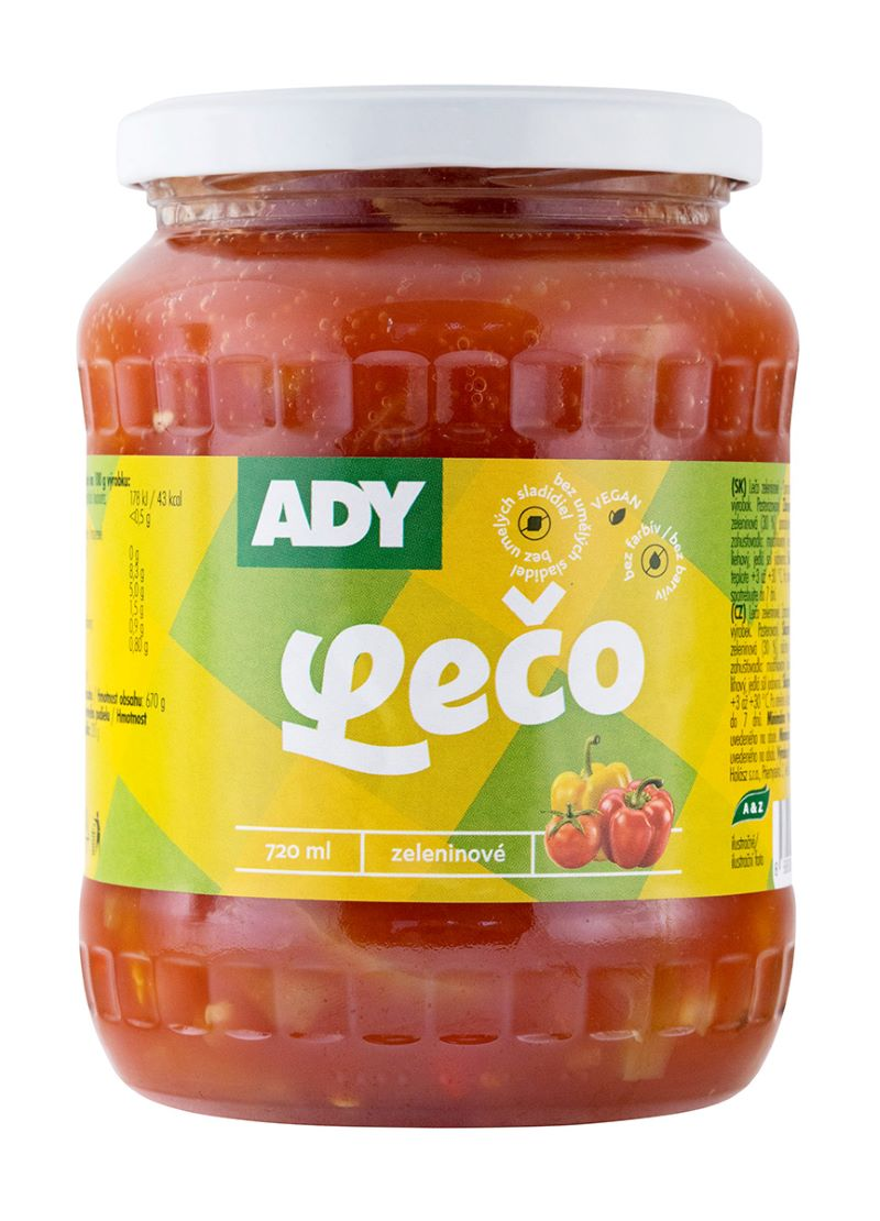 ADY Lečo zeleninové 8 x 720 ml