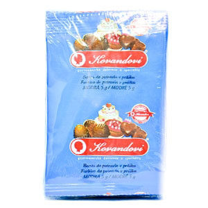 KOVANDOVI Potravinárske farbivo modré 10 x 5 g