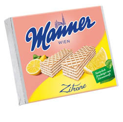Manner Napolitánky citrón 12 x 75 g
