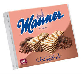 Manner Napolitánky čokoláda 12 x 75 g