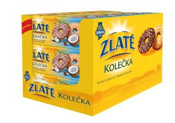 OPAVIA ZLATÉ koliečka s kokosom 12 x 146 g