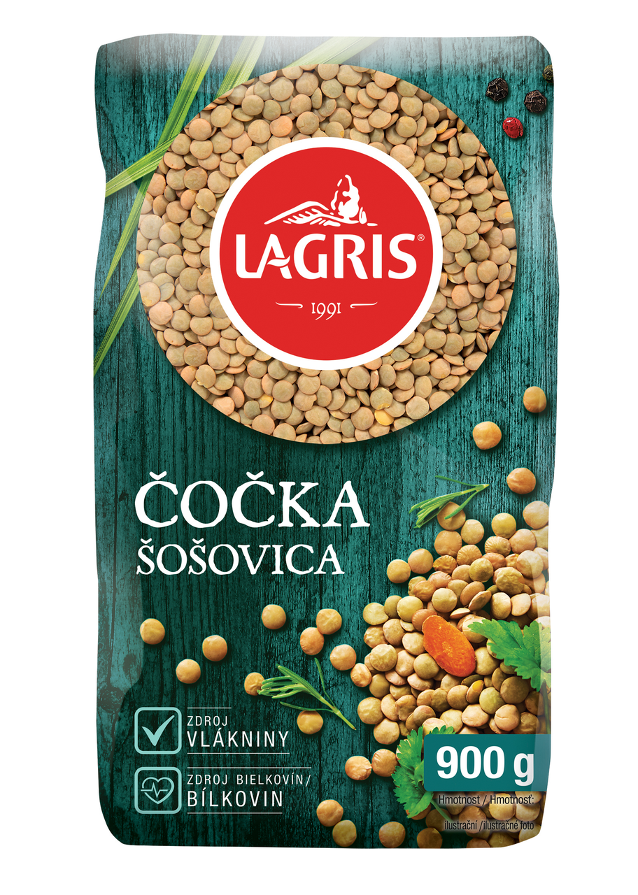 LAGRIS Šošovica veľkozrnná 900 g