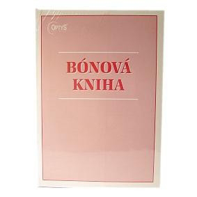 OPTYS Kniha bónová 3ks