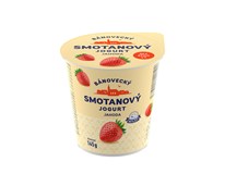 MILSY Bánovecký smotanový jogurt jahoda chlad. 10x145 g