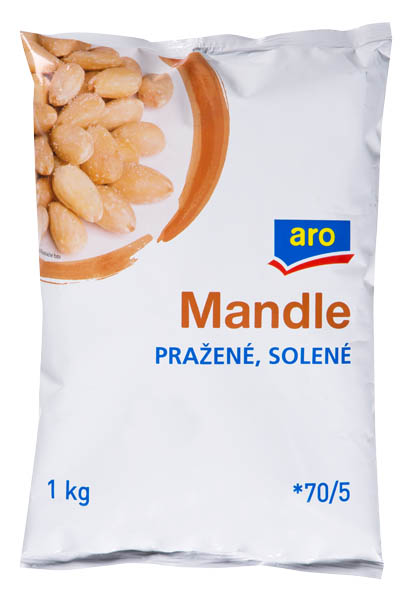 aro Mandle pražené solené 1 kg