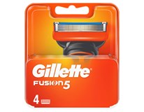 Gillette Fusion manual náhradné hlavice 1x4 ks 