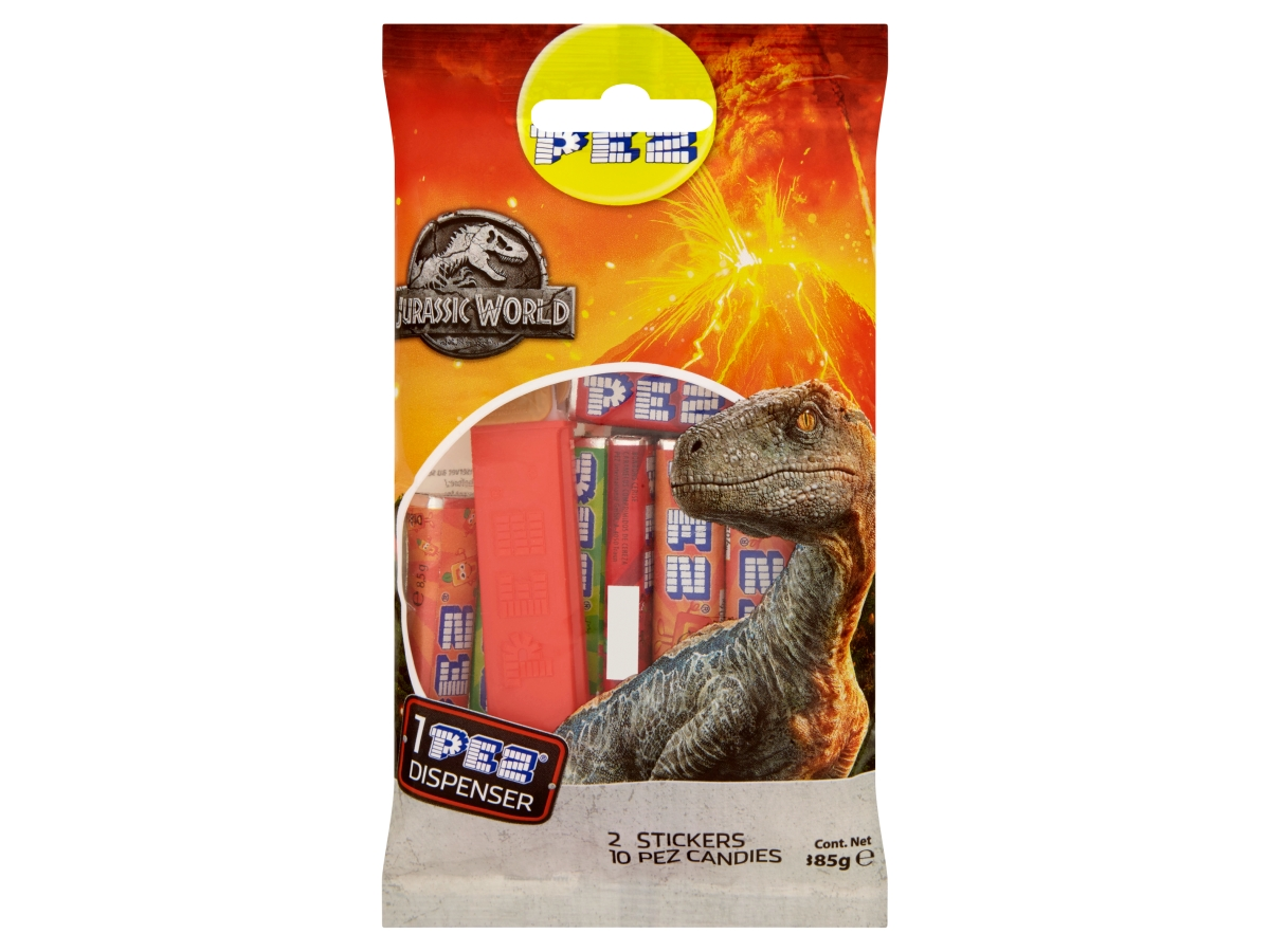 PEZ Jurassic world cukríky 85 g
