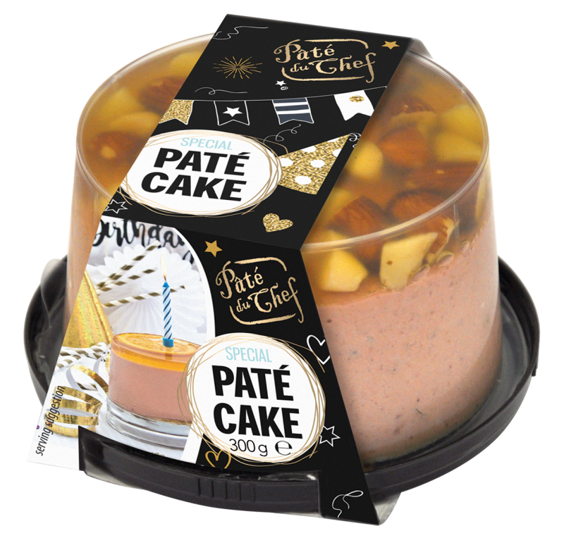 Pâté du Chef Mandľová paštéta minidort chlad. 300 g