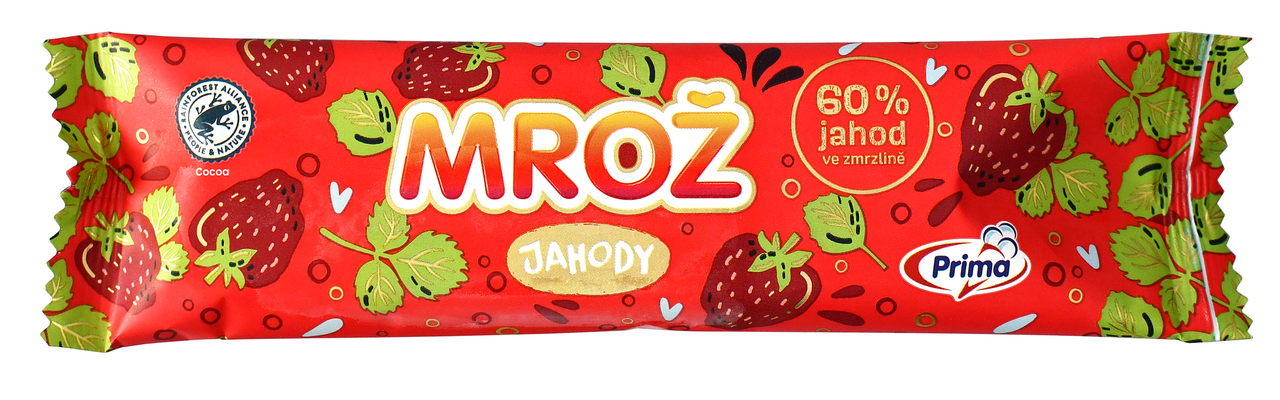 Prima MROŽ jahody nanuk mraz. 48 x 50 ml