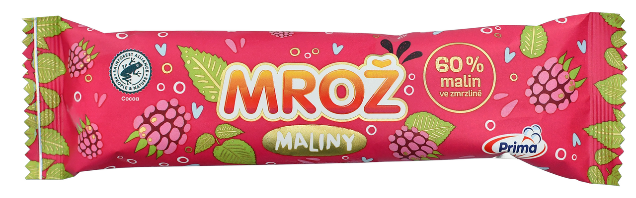 Prima MROŽ maliny nanuk mraz. 48 x 50 ml