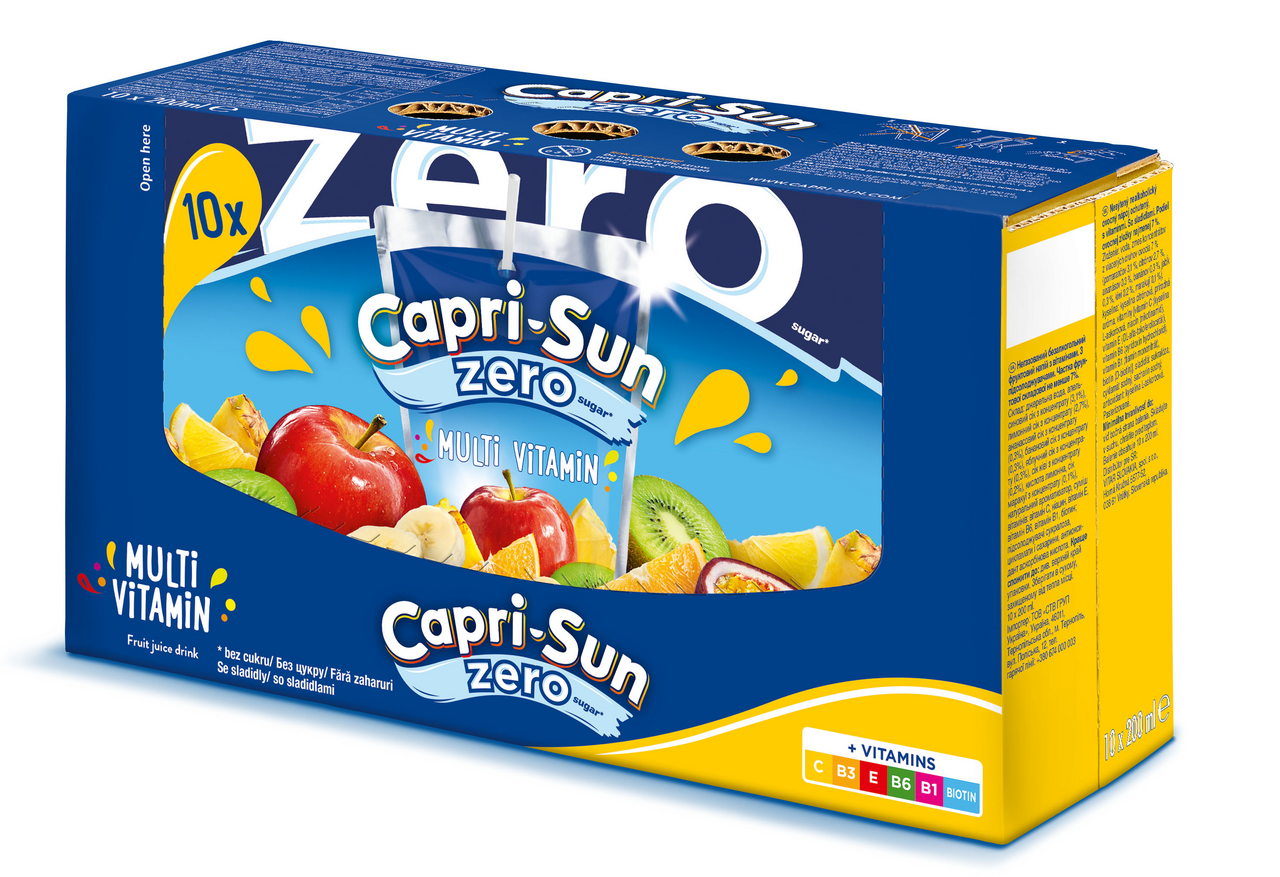 Capri-Sun Zero multivitamín 10 x 200 ml