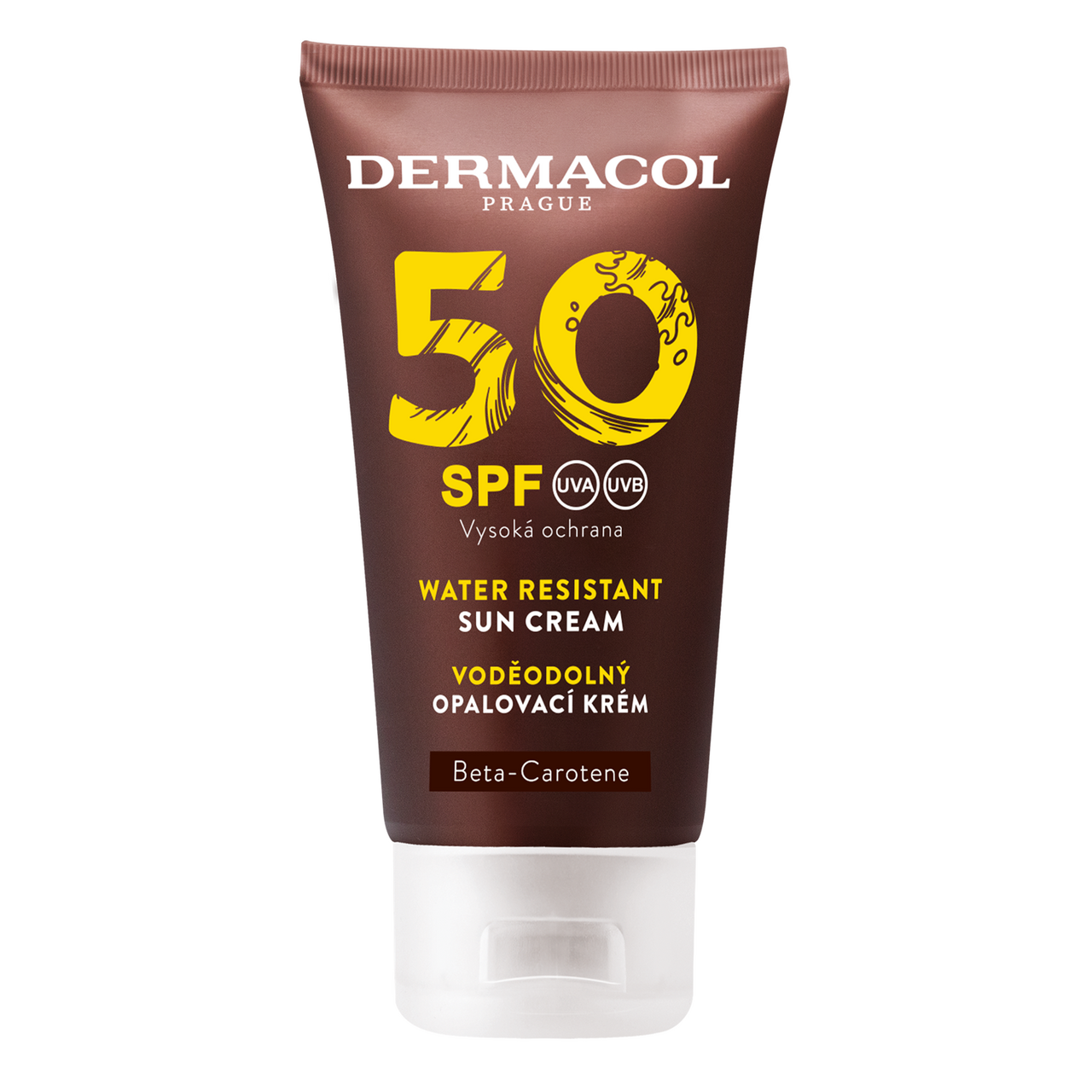 DERMACOL OF 50 Pleťový krém na opaľovanie 50 ml