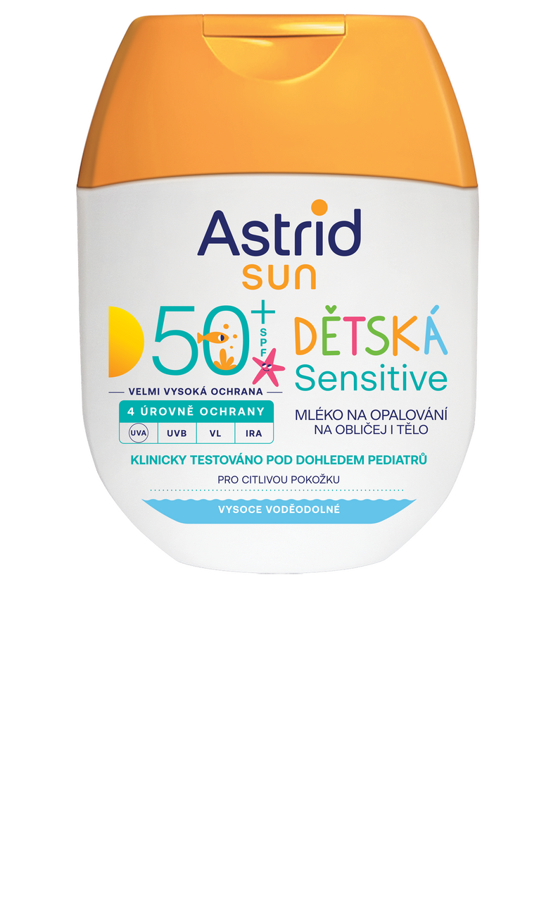 ASTRID Sun Detská OF 50 Mini mlieko na opaľovanie 60 ml