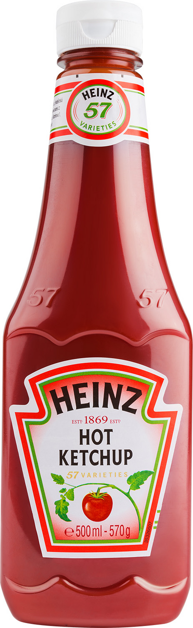 HEINZ Kečup ostrý 570 g