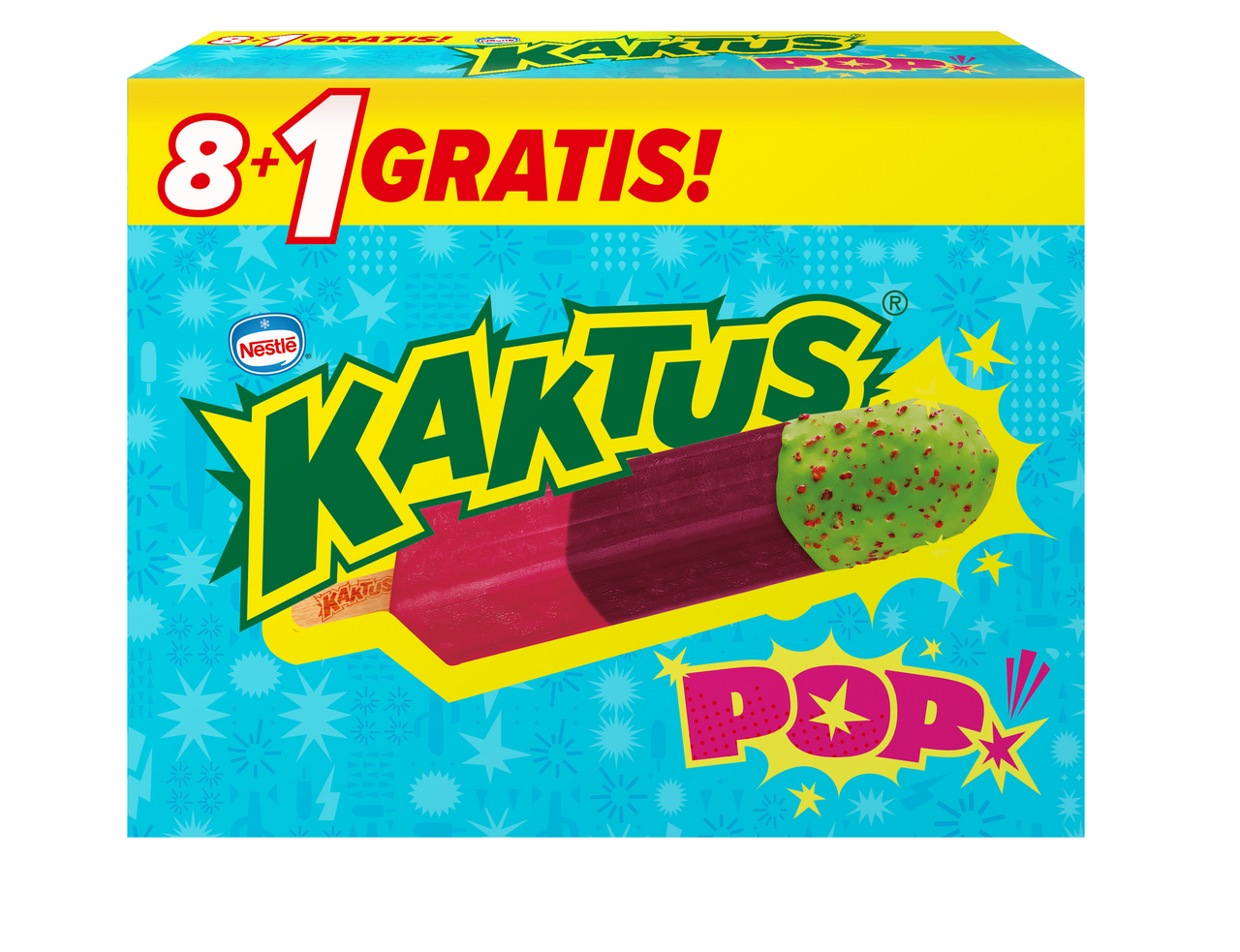 KAKTUS Pop 8+1 nanuk mraz. 9 x 45 ml
