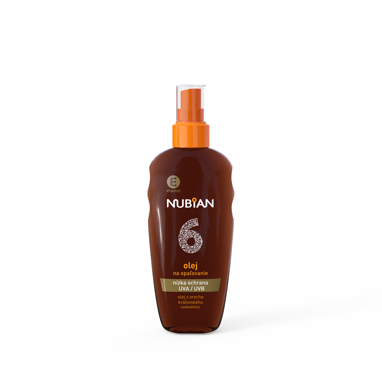 NUBIAN OF 6 Olej na opaľovanie v spreji 150 ml