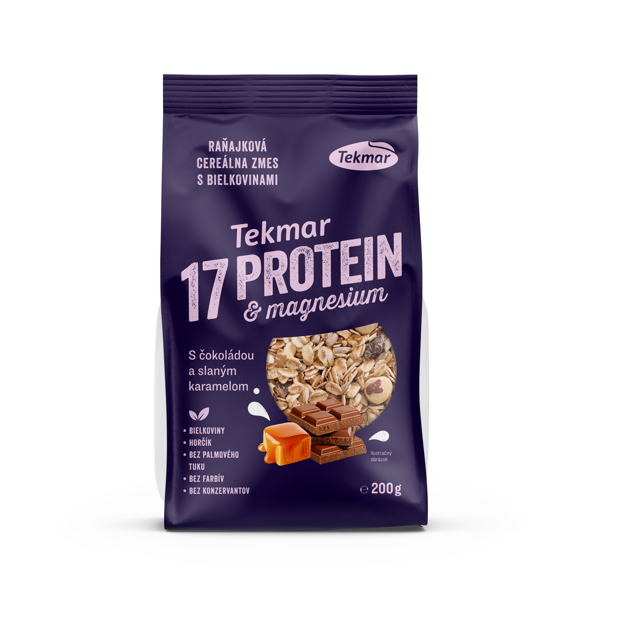 Tekmar 17 PROTEIN Müsli s karamelom 200 g