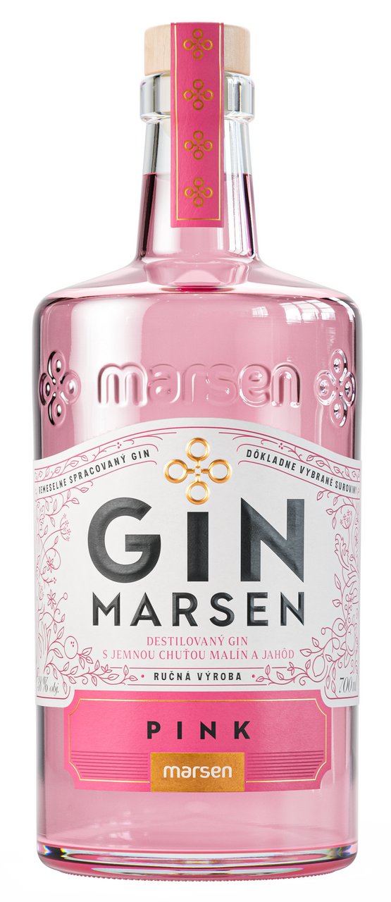 marsen GIN Pink 38% 700 ml