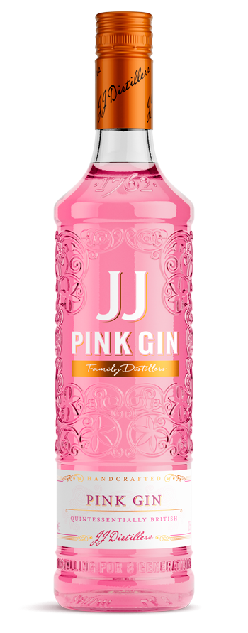 JJ Pink Gin 38% 700 ml