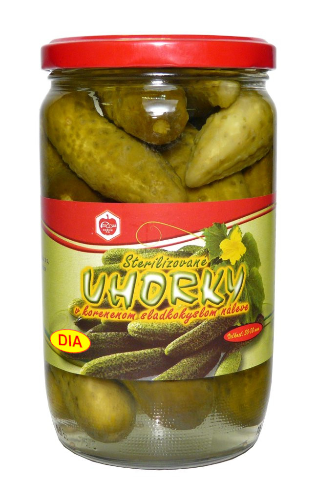 FRUCONA Uhorky DIA 5-8 cm 660 g