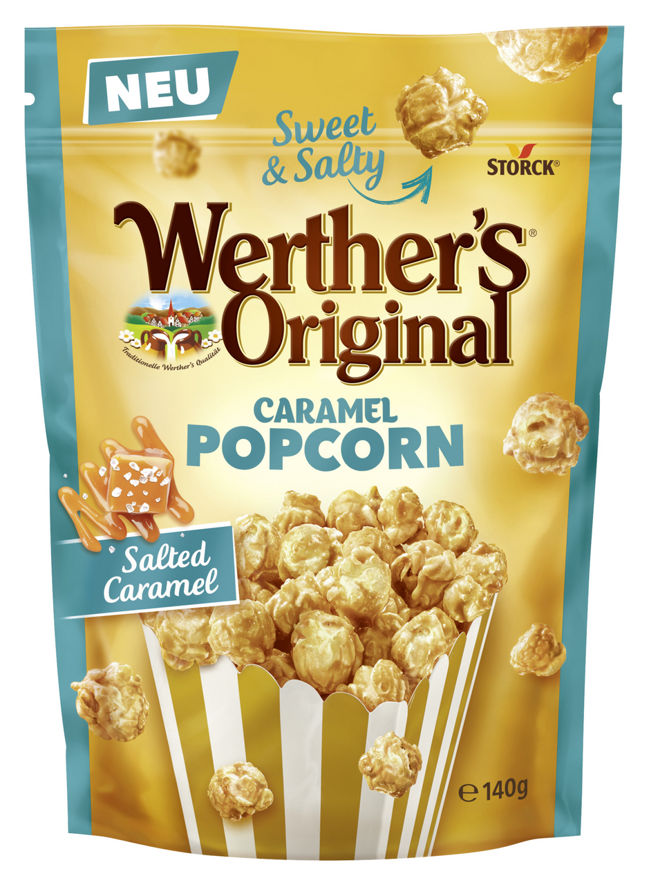 STORCK Werther's Original Popcorn slaný karamel 140 g