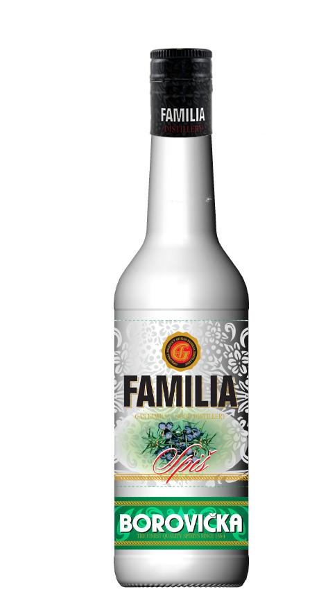 FAMILIA Borovička 37,5% 350 ml