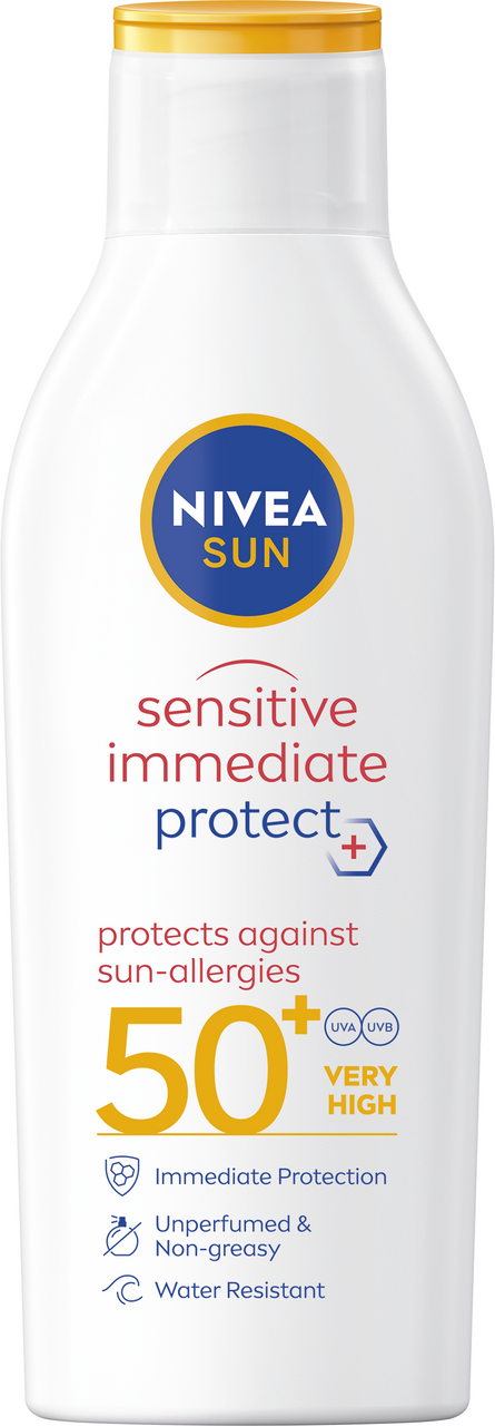 NIVEA Sun sensitive OF 50 Mlieko na opaľovanie 200 ml