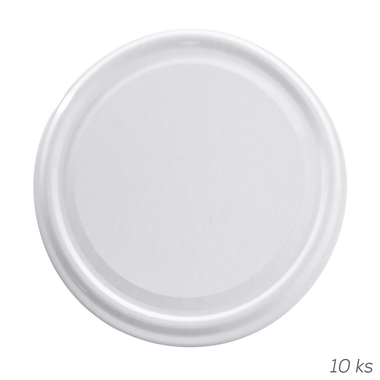 Orion Viečko 100 mm biele kov 10 ks