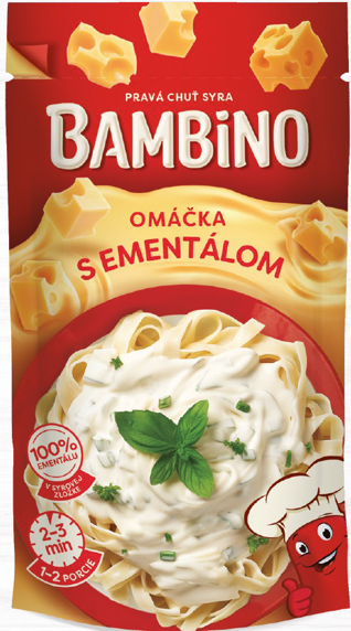 BAMBINO Omáčka s ementálom chlad. 150 g
