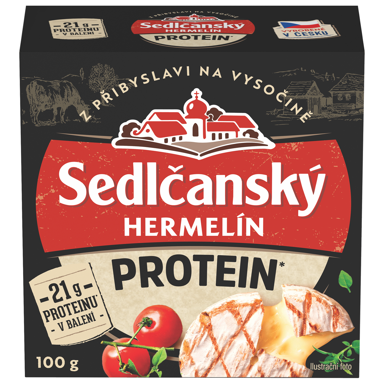 Sedlčanský Hermelín Protein chlad. 100 g