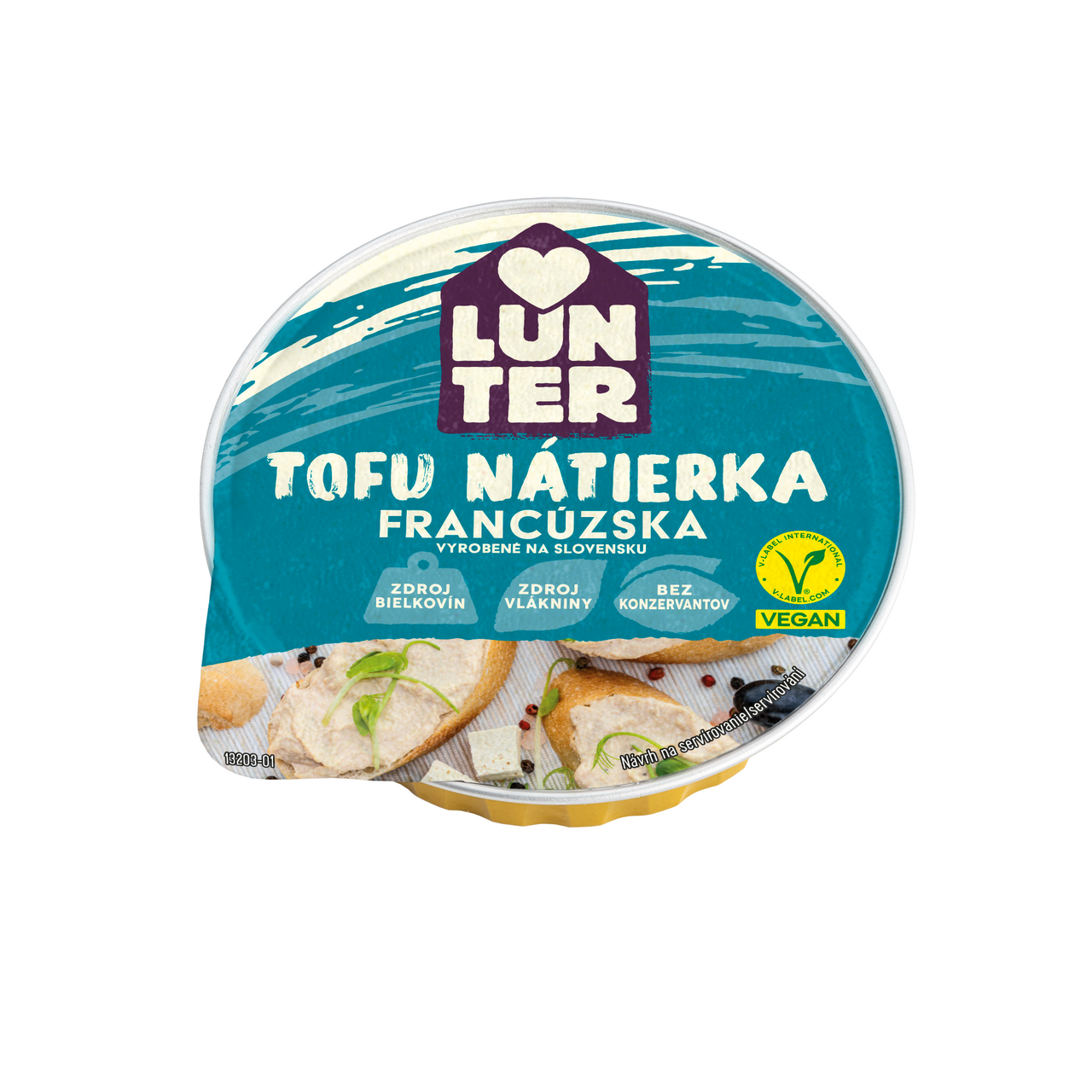 LUNTER Tofu francúzska nátierka 75 g