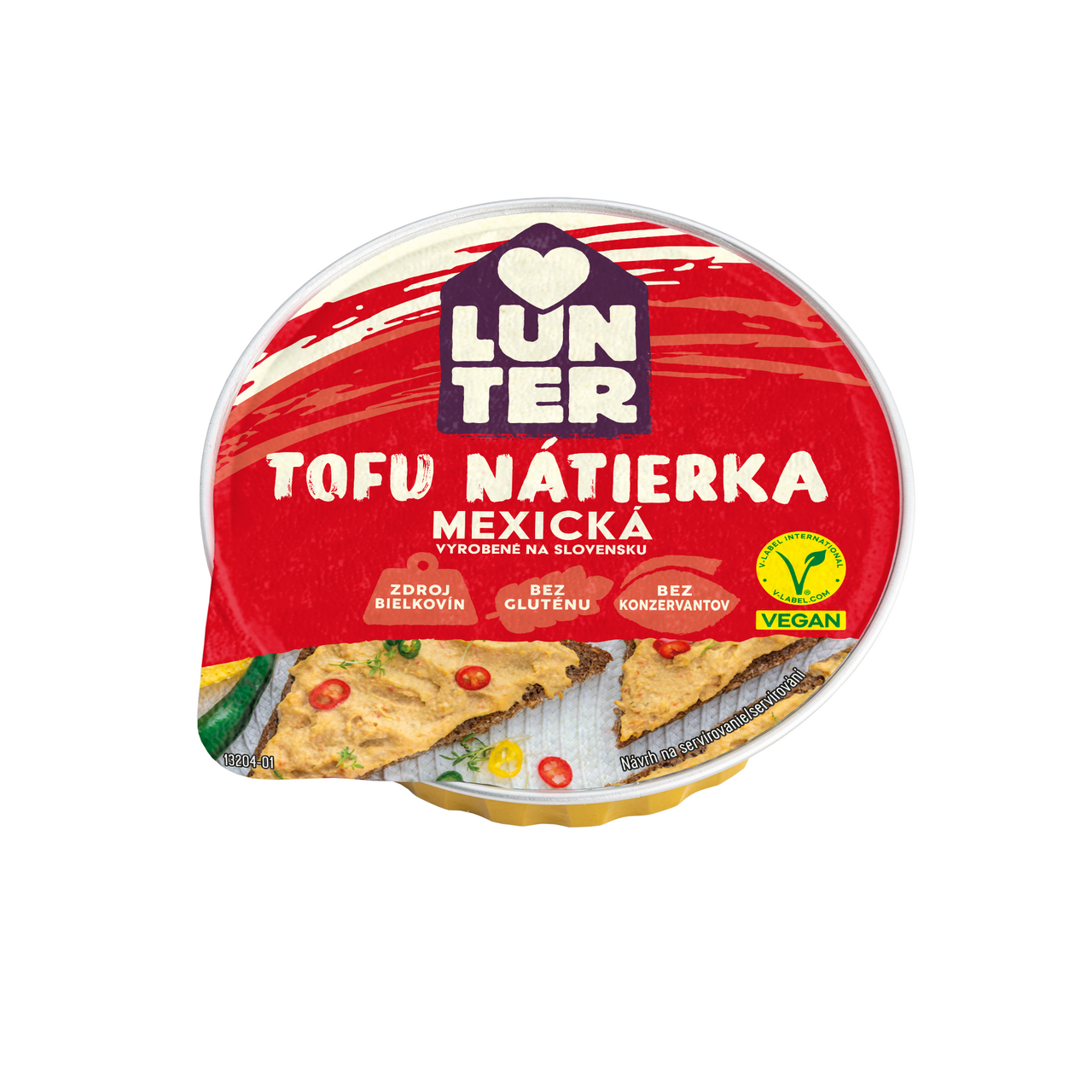 LUNTER Tofu mexická nátierka 75 g