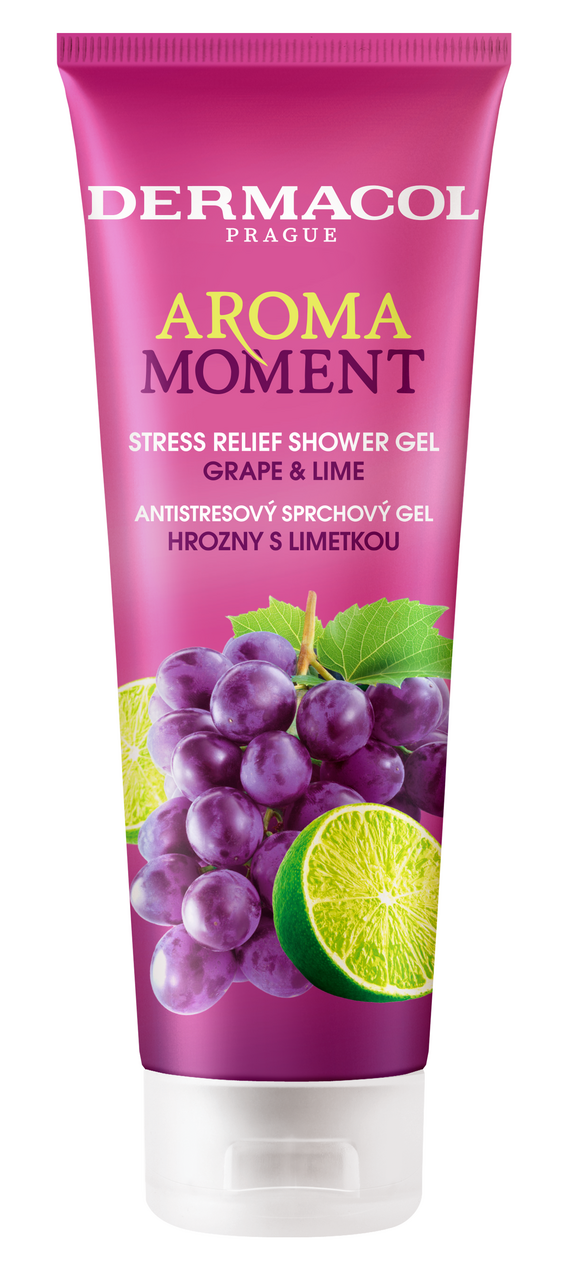 DERMACOL Aroma Moment sprchový gél hrozno s limetkou 250 ml