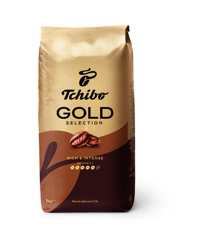 Tchibo GOLD Selection káva zrnková 1 ks