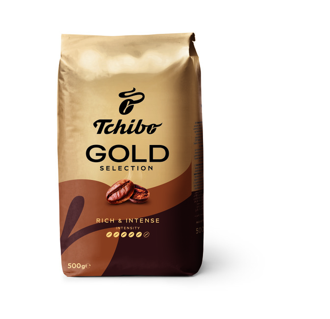 Tchibo GOLD Selection káva zrnková 500 g