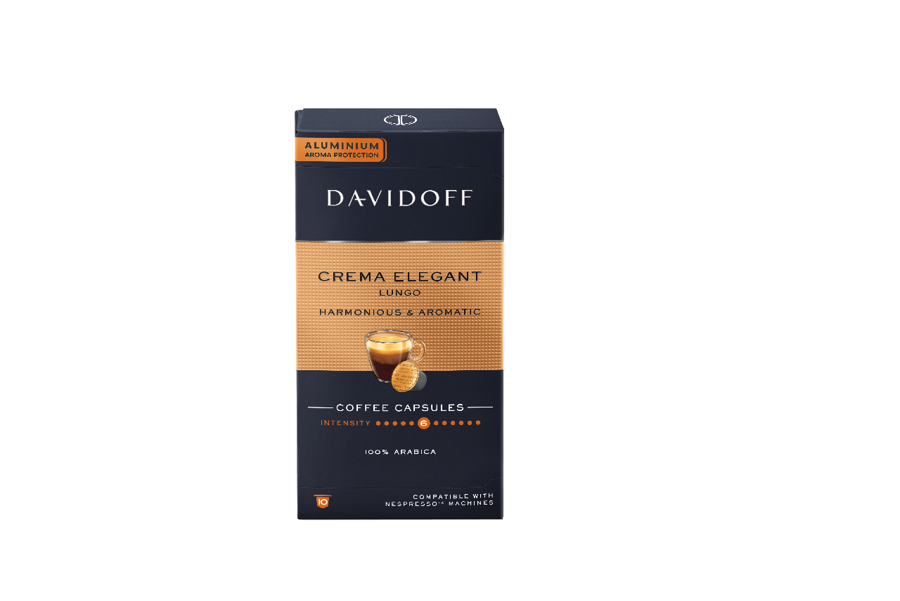 DAVIDOFF Crema Elegant Lungo kapsuly 55 g