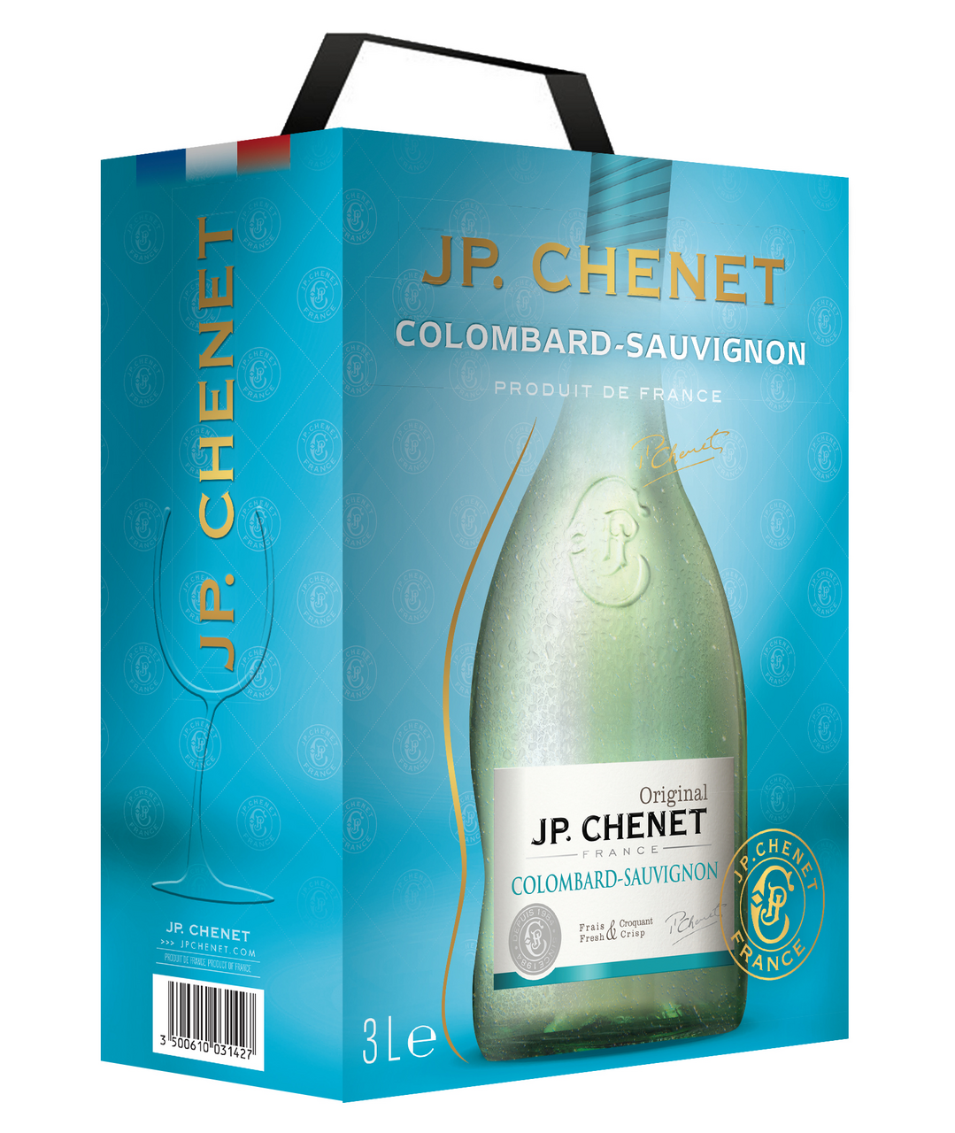 J.P.CHENET Colombart - Sauvignon 3 l box