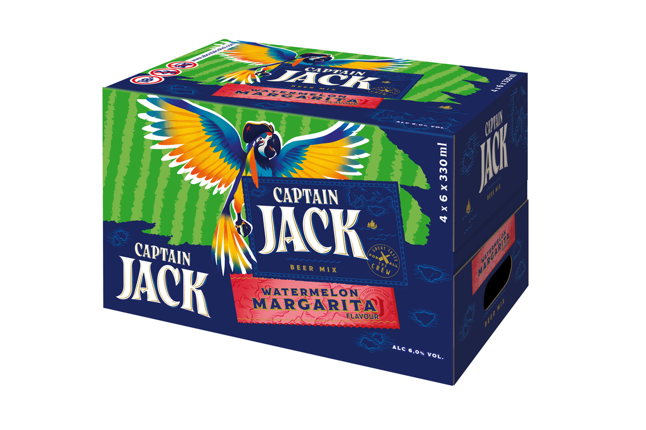 CAPTAIN JACK Margarita 24 x 330 ml SKLO
