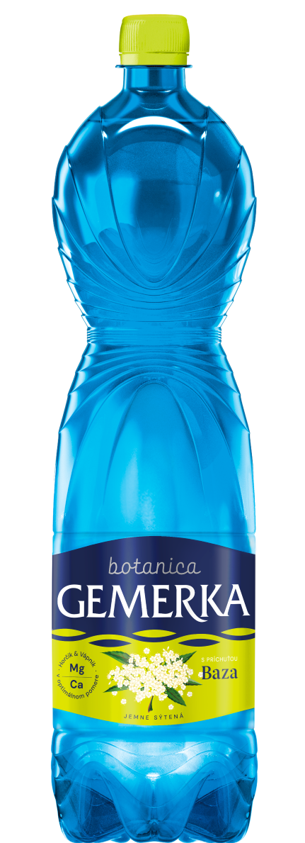 GEMERKA Botanica Mg a Ca minerálna voda baza 6 x 1,5 l vratná PET fľaša