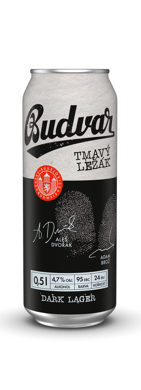 Budvar 12° tmavé pivo 24 x 500 ml vratná plechovka