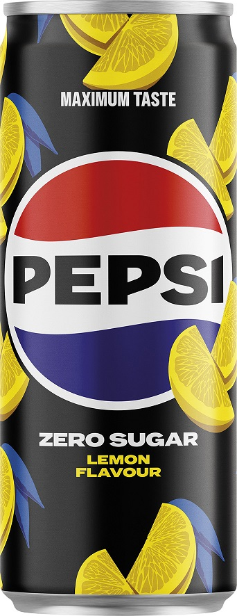 PEPSI Cola Zero Lemon sýtený nápoj 24 x 330 ml vratná plechovka