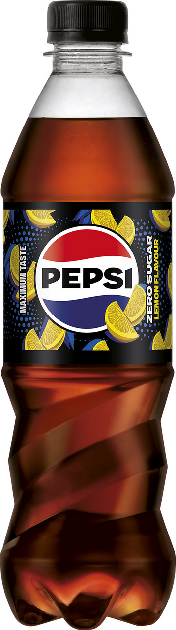 PEPSI Cola Zero Lemon sýtený nápoj 12 x 500 ml vratná PET fľaša